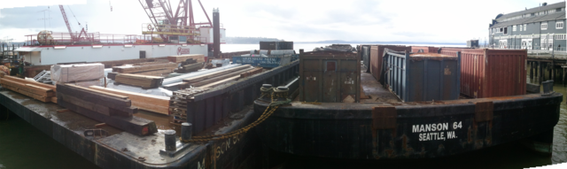 Pier 57 Construction Panorama